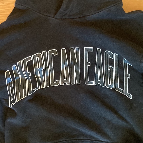 American Eagle black hoodie - Picture 2 of 3